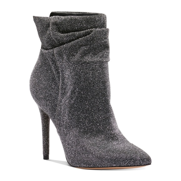 Jessica Simpson Shoes - NEW Jessica Simpson Lalie Slouchy Dress Booties in Pewter Bling